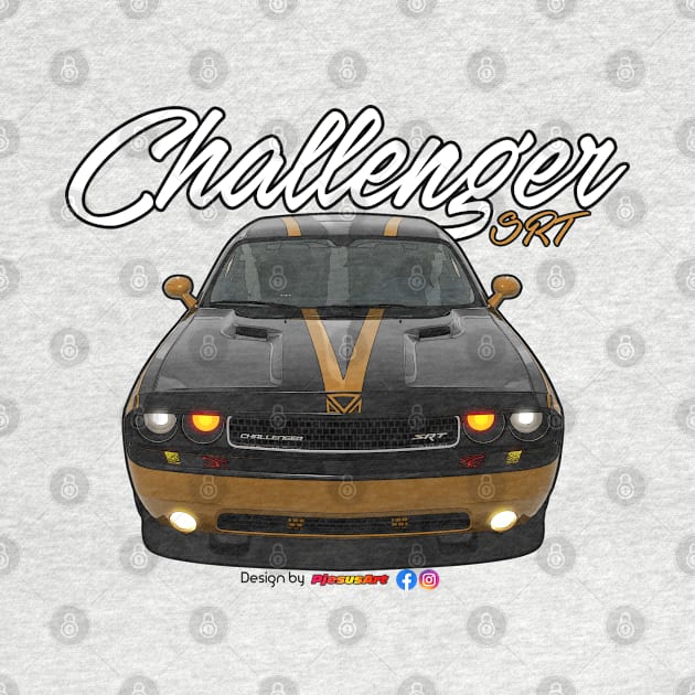 Challenger SRT8 TransAmracing by pjesusart by PjesusArt